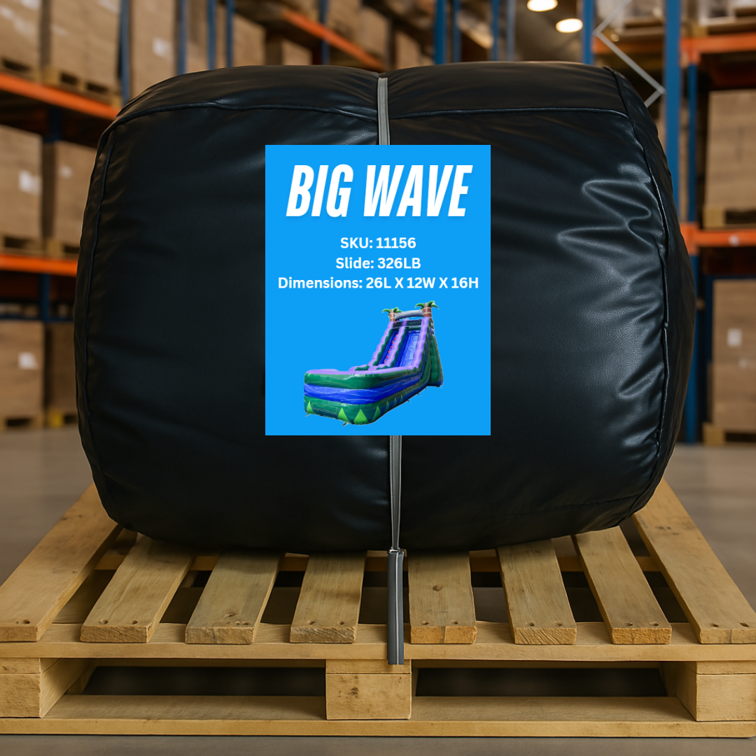 BIG WAVE - 16FT Jungle Rush Wet/Dry Water Slide - 11156